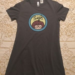 NWOT Daria 90's cartoon t-shirt